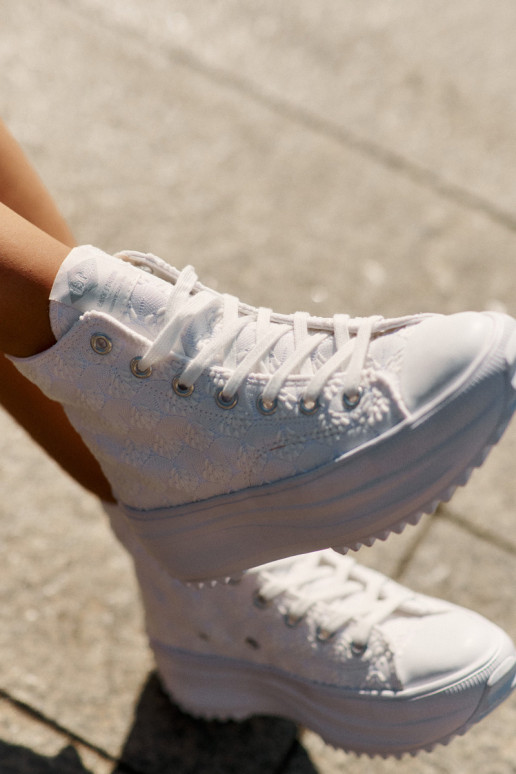 zapatos de ocio con suela Femenino Lee Cooper LCEN-25-31-3461L el color blanco zapatos de ocio con suela Femenino Lee Cooper LCEN-25-31-3461L el color blanco