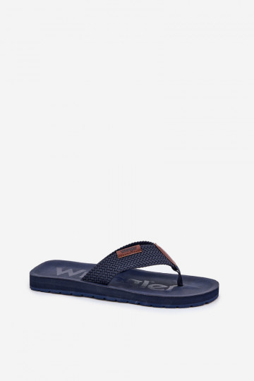 Zapatillas Zapatillas Tiene quesculino ENRANGLER ZANE FLIPFLOP MEN LOEN 20251044.24H azul oscuro