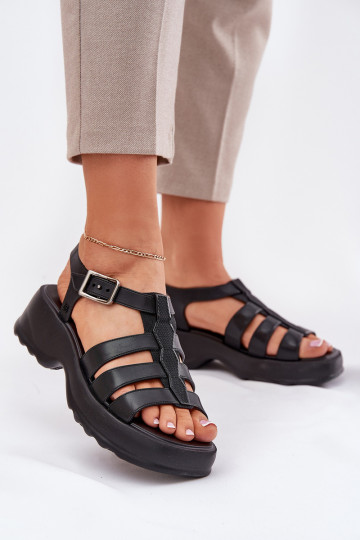 Sandalias de mujer Fragante ZAXY RR285117 de color negro