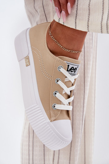 Zapatos de ocio con una plataforma LEE ISLA C ENOMEN LOEN 50251001 beige