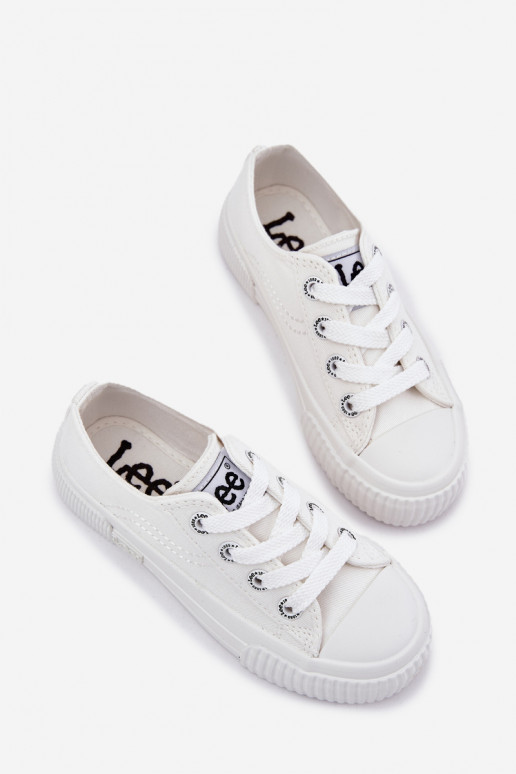 zapatillas de deporte para niños LEE ISLA C LOEN JR 50251058 el color blanco