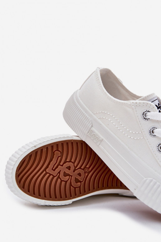 zapatillas de deporte para niños LEE ISLA C LOEN JR 50251058 el color blanco