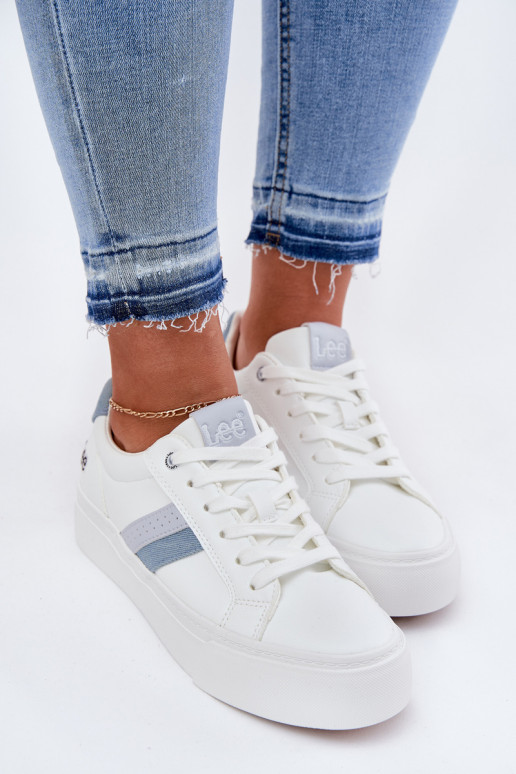 Zapatillas modelo zapatos. Femenino LEE LAYLA ENOMEN LOEN 50251003 el color blanco Zapatillas modelo zapatos. Femenino LEE LAYLA ENOMEN LOEN 50251003 el color blanco