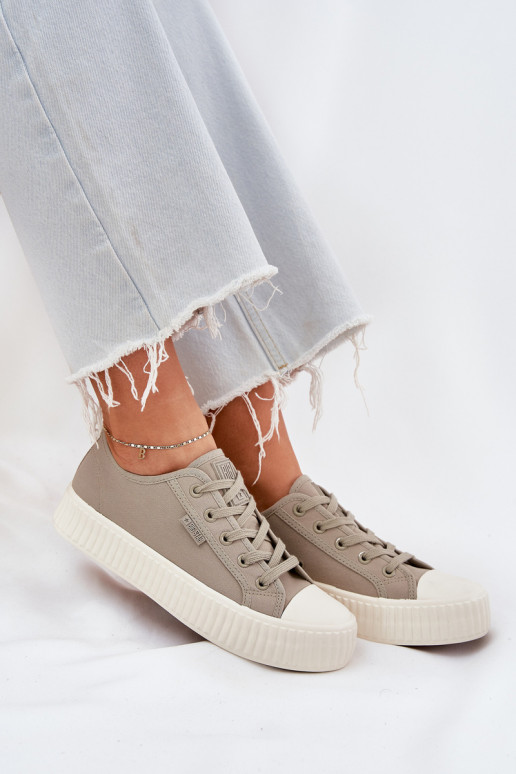  Zapatos de ocio con una plataforma Big Star RR274779 color gris