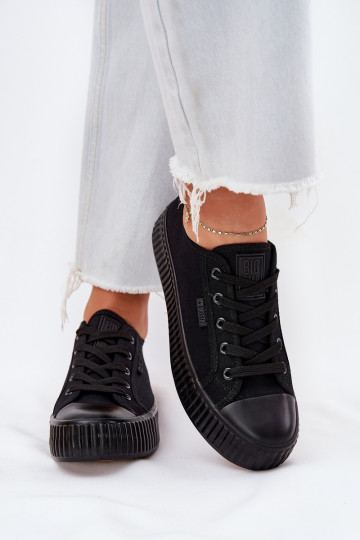 Zapatos de ocio color negro con plataforma, Big Star RR274775 2