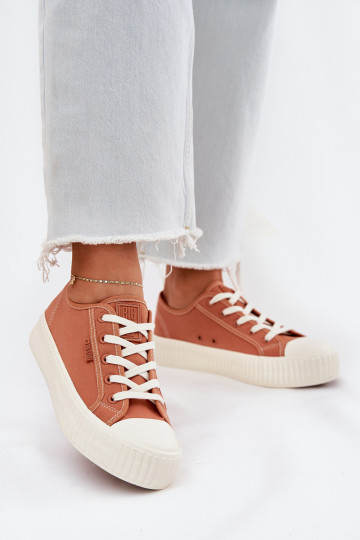 Zapatos de ocio color naranja con plataforma, Big Star RR274778
