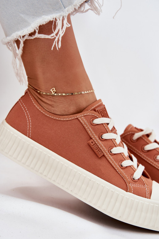  Zapatos de ocio con una plataforma Big Star RR274778 color naranja