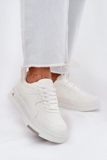 Bajo Zapatillas modelo zapatos. Femenino Big Star RR274A310 HI-POLY SYSTEM el color blanco 2