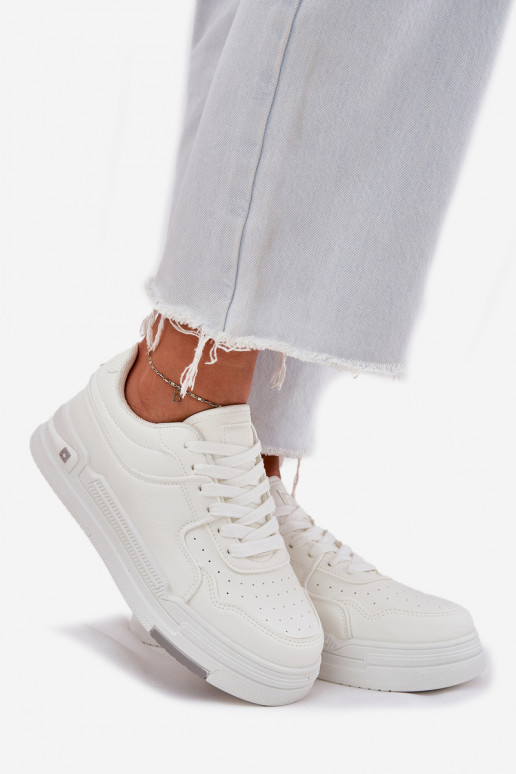 Bajo Zapatillas modelo zapatos. Femenino Big Star RR274A310 HI-POLY SYSTEM el color blanco