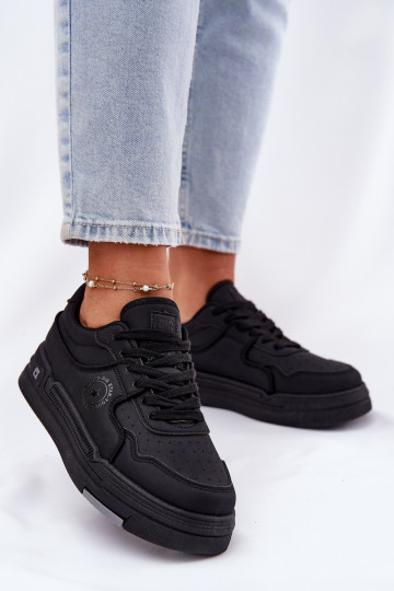 Bajo Zapatillas modelo zapatos. Femenino Big Star RR274A311 HI-POLY SYSTEM de color negro 2