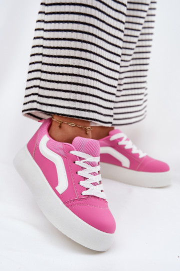 Zapatillas deportivas para mujer con plataforma en rosa, "Tellnira"