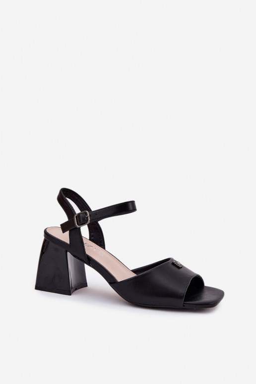 Sandalias de tacón alto para mujer. Vinceza 62235 de color negro Sandalias de tacón alto para mujer. Vinceza 62235 de color negro