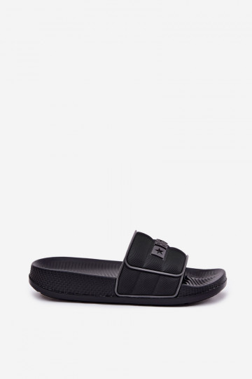 Chanclas para hombre en negro, Big Star RR174A043 2