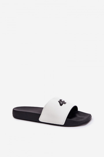Chanclas para mujer en blanco, 4F 4FRMM00FSLIF010-10S 2