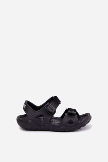 Zapatillas ligeras sandalias Infantil Big Star RR374513 de color negro 2