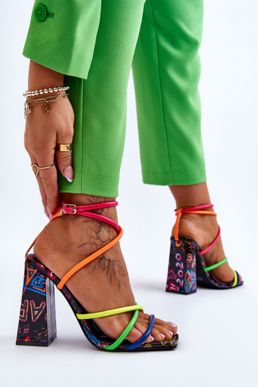De moda Sandalias de tacón Colores diferentes Josette De moda Sandalias de tacón Colores diferentes Josette