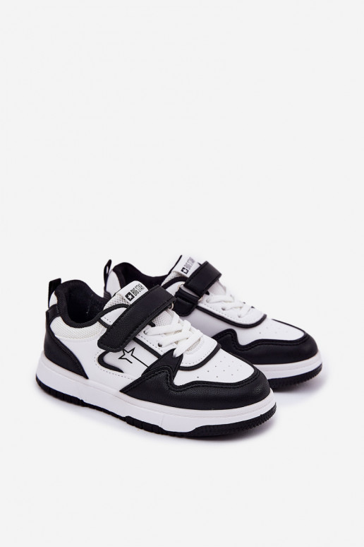 Zapatillas modelo zapatos. Infantil Big Star RR374052 Blanco-de color negro