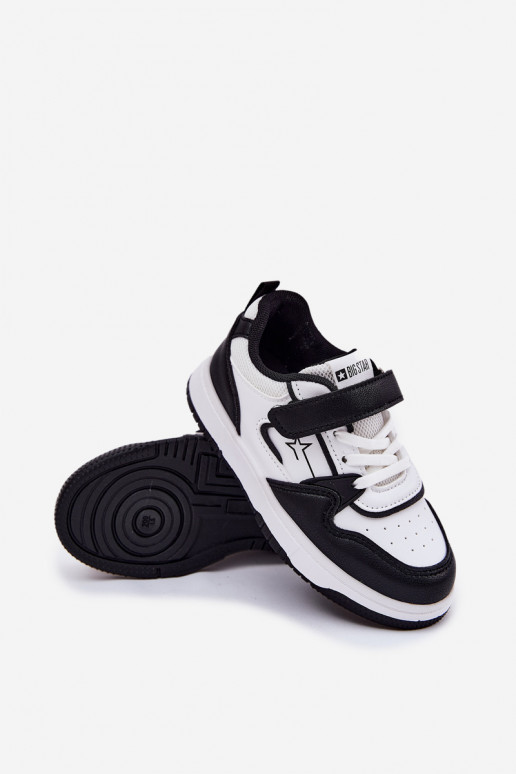  Zapatillas modelo zapatos. Infantil Big Star RR374052 Blanco-de color negro