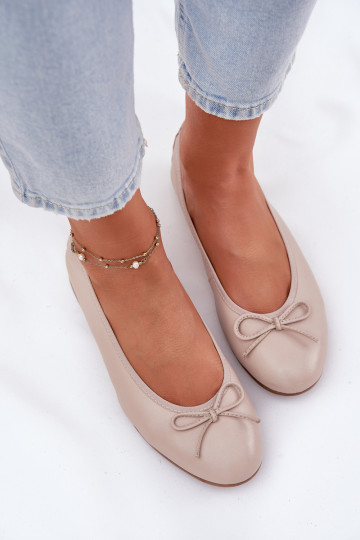bailarinas Femenino Tiene queciejka P6800-04 beige