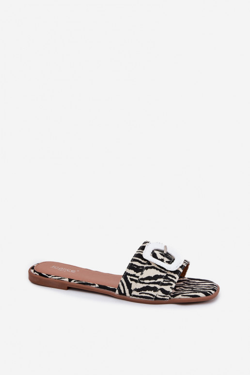 isósceles zapatillas de mujer para decorar con hebillas Zebra Clariola