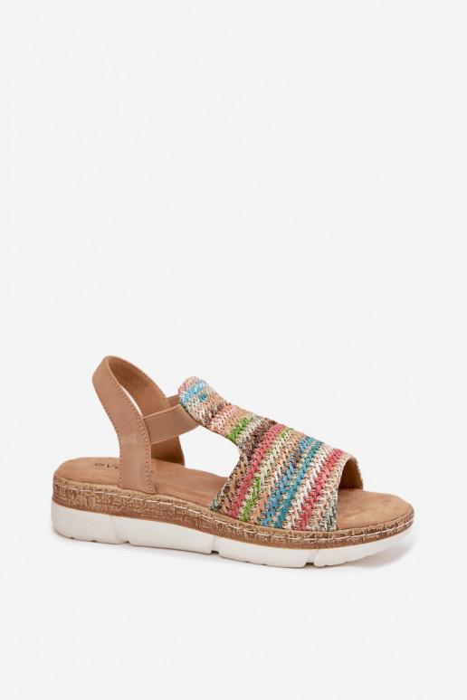 Sandalias de mujer Con Trenza Colores diferentes Jelana