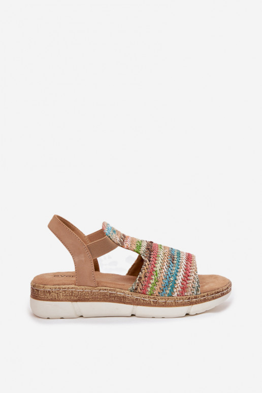 Sandalias de mujer Con Trenza Colores diferentes Jelana