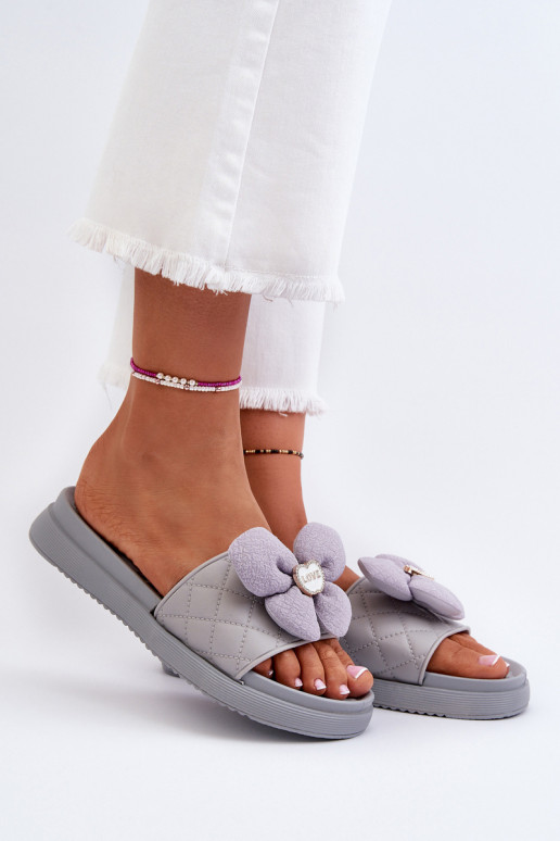 zapatillas de mujer con adornos Activado Bajoj Platformie color gris Cedrella zapatillas de mujer con adornos Activado Bajoj Platformie color gris Cedrella