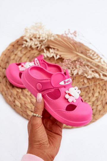 Zapatillas Infantil Zapatillas ligeras con adornos color rosa Opleja 2