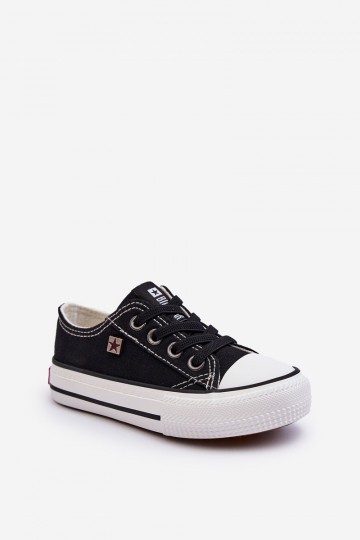 Zapatos ocio infantil modelo clásico Big Star DD374163 color negro