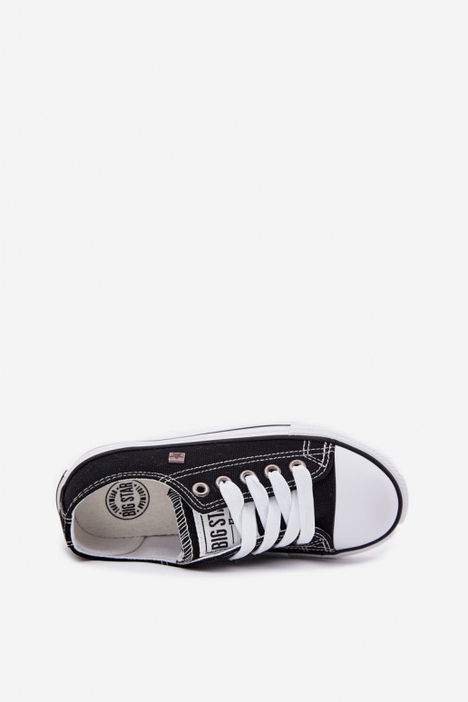 Zapatos ocio infantil modelo clásico Big Star DD374163 color negro