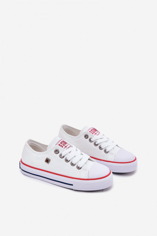 Zapatos de ocio infantil modelo clásico Big Star DD374160 color blanco