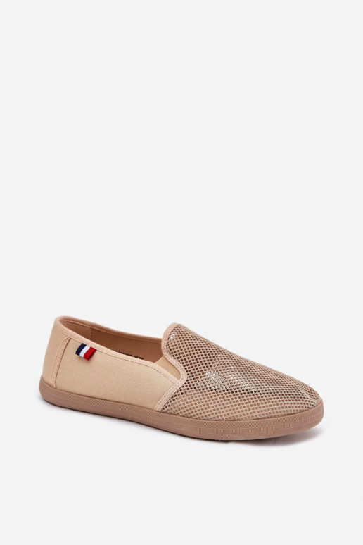 Tiene quesculino con elementos calados Zapatillas zapatos casuales beige Koboru Tiene quesculino con elementos calados Zapatillas zapatos casuales beige Koboru