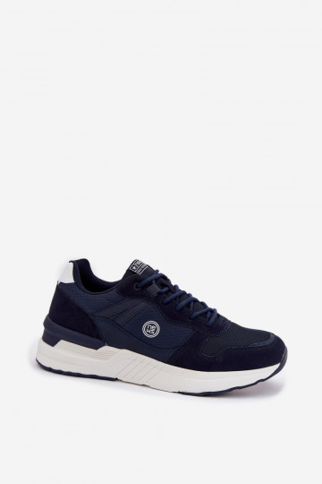 Zapatillas deportivas para hombre de color azul oscuro con plataforma, "Hanirin"
