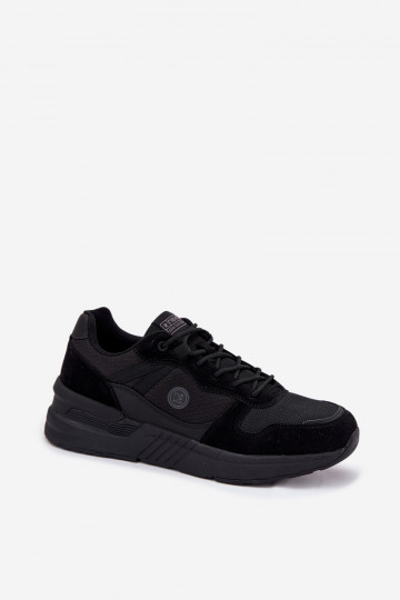 Zapatillas deportivas para hombre de color negro con plataforma, "Hanirin"