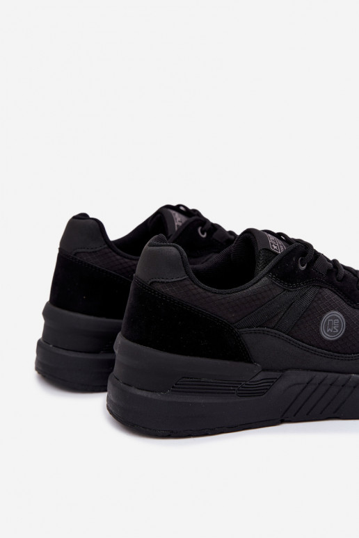 zapatillas Zapatillas modelo zapatos. Tiene quesculino con una plataforma de color negro Hanirin