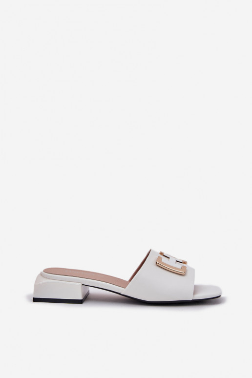 Estilo elegante zapatillas de mujer reloj Ze color doradom Detalem Vinceza 62229 el color blanco Estilo elegante zapatillas de mujer reloj Ze color doradom Detalem Vinceza 62229 el color blanco