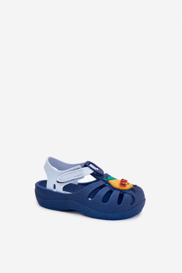Sandalias infantiles con cierres adhesivos Ipanema Summer XIV Baby 83615 color azul oscuro 2