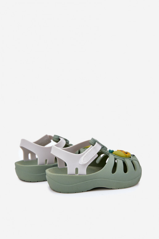 sandalias Infantil con sujetadores adhesivos OAoce 83615 Ipanema Summer XIV Baby color verde