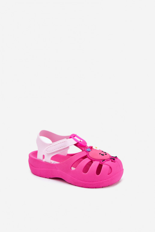 sandalias Infantil con sujetadores adhesivos OAoce 83615 Ipanema Summer XIV color rosa