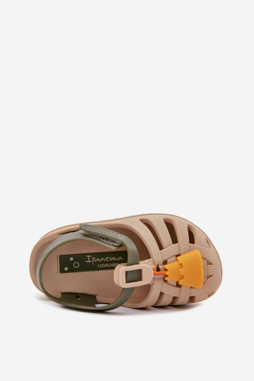sandalias Infantil con sujetadores adhesivos 83619 Ipanema Summer XV Baby beige