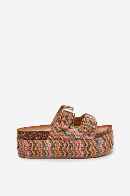 zapatillas de mujer con una plataforma Con Trenza I con hebillasmi Colores diferentes Eradriana zapatillas de mujer con una plataforma Con Trenza I con hebillasmi Colores diferentes Eradriana