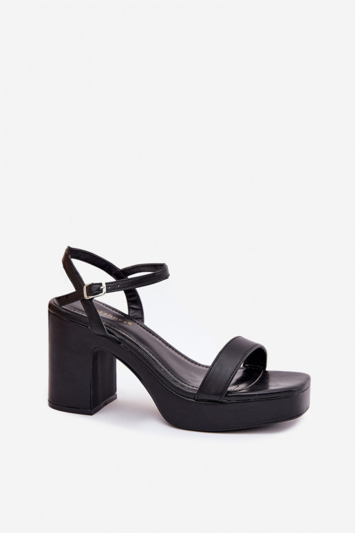Eko Sandalias de mujer con tacones. de color negro Lillita Eko Sandalias de mujer con tacones. de color negro Lillita