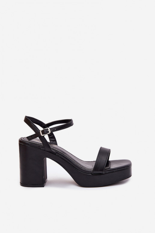 Eko Sandalias de mujer con tacones. de color negro Lillita Eko Sandalias de mujer con tacones. de color negro Lillita