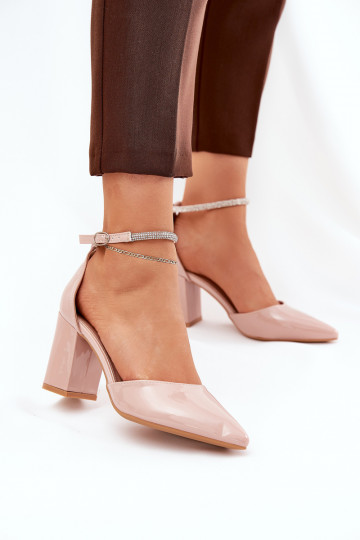 Zapatos de charol con...