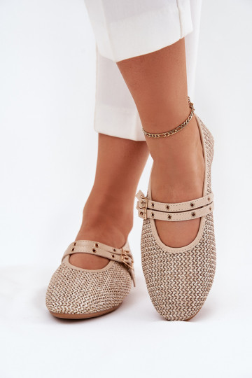 bailarinas Con Trenza I Paskami beige Partheda 2