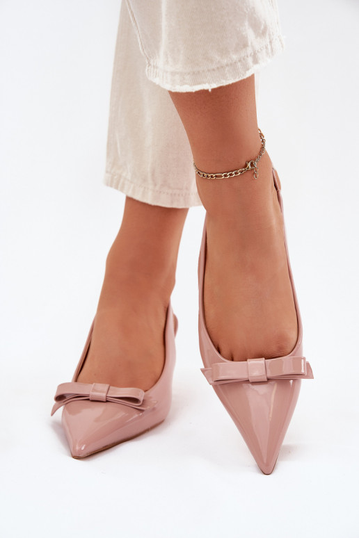 con efecto barniz sandalias con tacones finos con cintas Nude Activadoylna con efecto barniz sandalias con tacones finos con cintas Nude Activadoylna