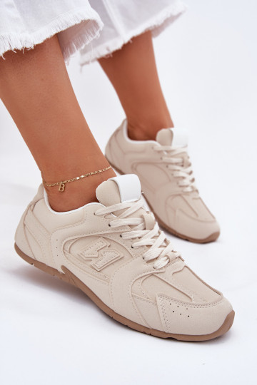 zapatillas Femenino Z de gamuza ecológicau beige Dorella