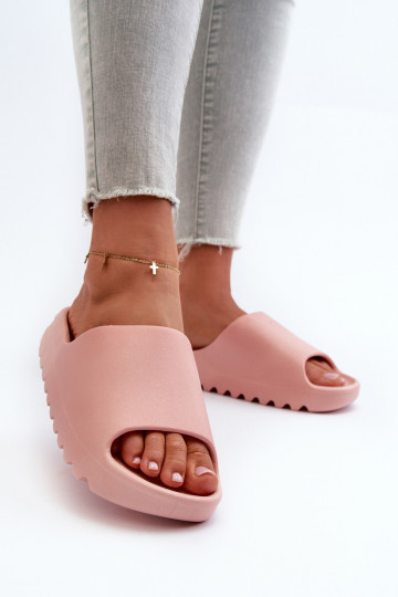 Zapatillas de moda con una plataforma color rosa Estella 2