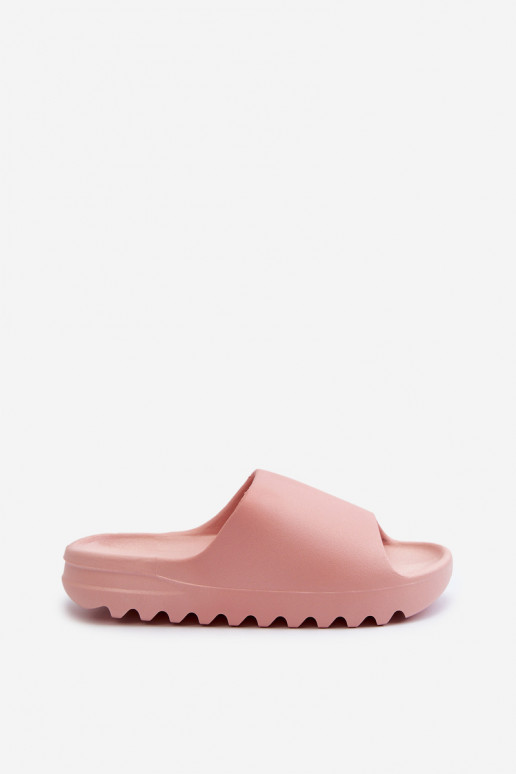 Zapatillas de moda con una plataforma color rosa Estella