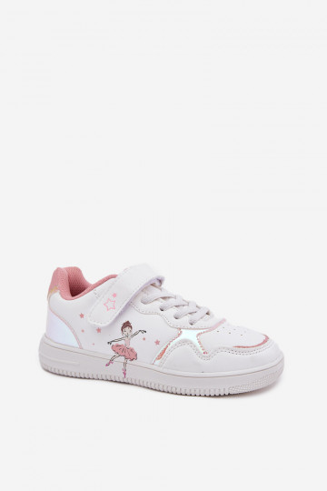 Infantil zapatillas Bailarina el color blanco Ulinasse 2